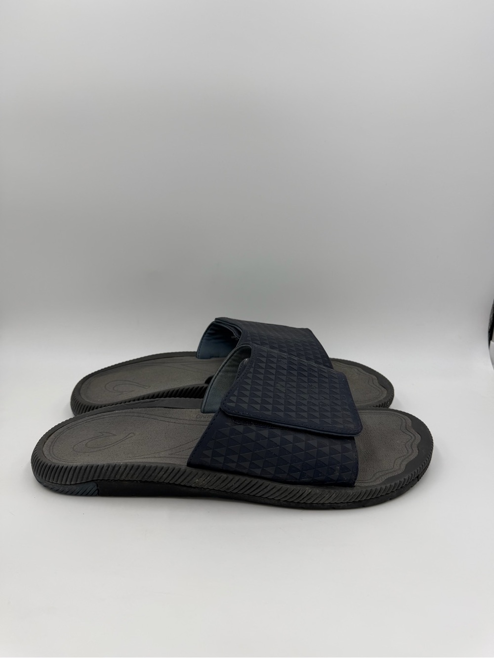 Olukai Halo Olu-M Slide Sandals Hook & Loop Adjustable Men's Size US 14/EU 47